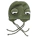HEEPDD Adjustable Cute Knitted Dog Hat, Comfortable Polyester Material, Great for Small and Medium Sized Pets (Green)