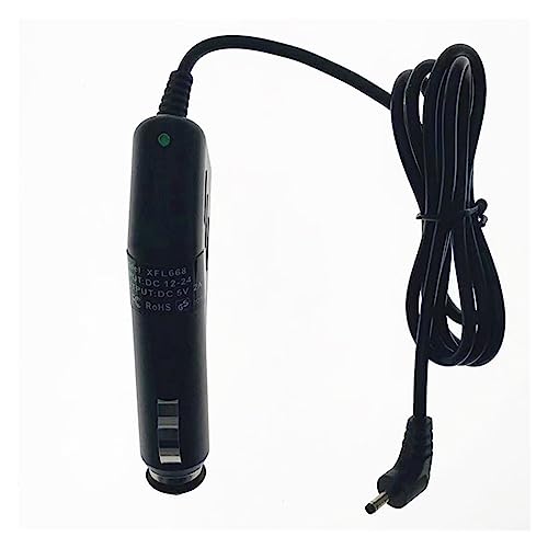 Cargador de coche 6V para evitar cortes de energía con punta 3.0