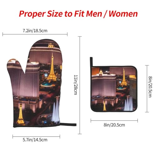 Manoplas de horno de tela impermeable HYTTER: elegancia textil y alta resistencia 4