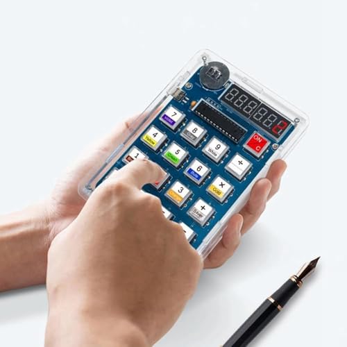 Kit de soldadura DIY de reloj digital de 6 dígitos con alarma 6