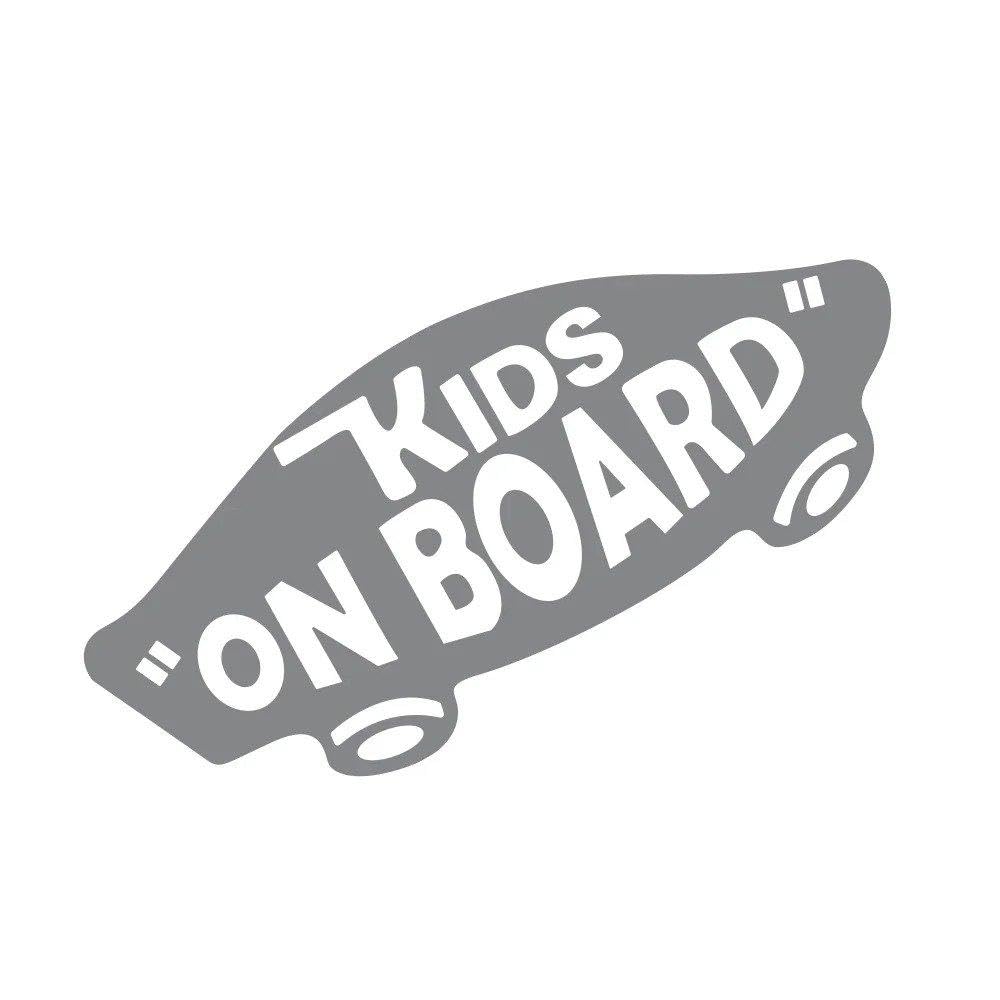 Auto Accessory Driving Safety Warning Signs Decal Waterproof Auto Exterior Decoration Sticker Accessories(Glossy Gray)