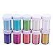 Produktbild Healifty Glimmer-Puder, Perlen-Pigment, Schleim, Farbstoff, Puder, Seife, Farbstoffe für Make-up, Nagelkunst, 10 Stück