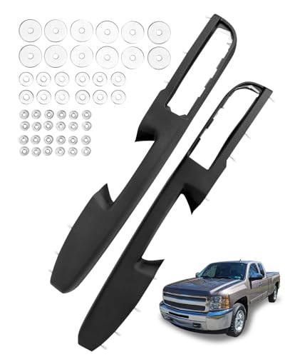 Armrest Repair Kit, Compatible with 2010-2014 Chevy Silverado Suburban Tahoe Avalanche, GMC Yukon Sierra, Interior Front Left & Right Door Panel with Release Handle Above Armrest (27 inch), OE80994