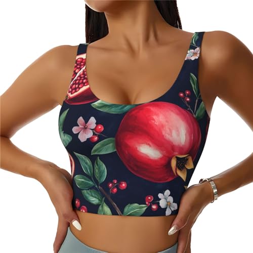Camiseta deportiva de mujer con estampado abstracto de huellas para yoga y entrenamiento