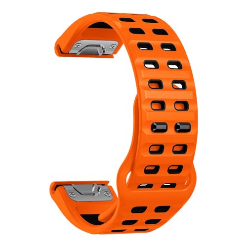 MOQIAN 26 MM for QuickFit oh Fenix 8 51mm / Garmin Fenix 7X Pro Solar/Garmin Instinct 2X Garmin Fenix 7X/Fenix 6X GPS/6X Pro/6X