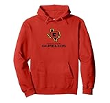 Houston Gamblers - Lockup Logo - United Football League Pullover Hoodie