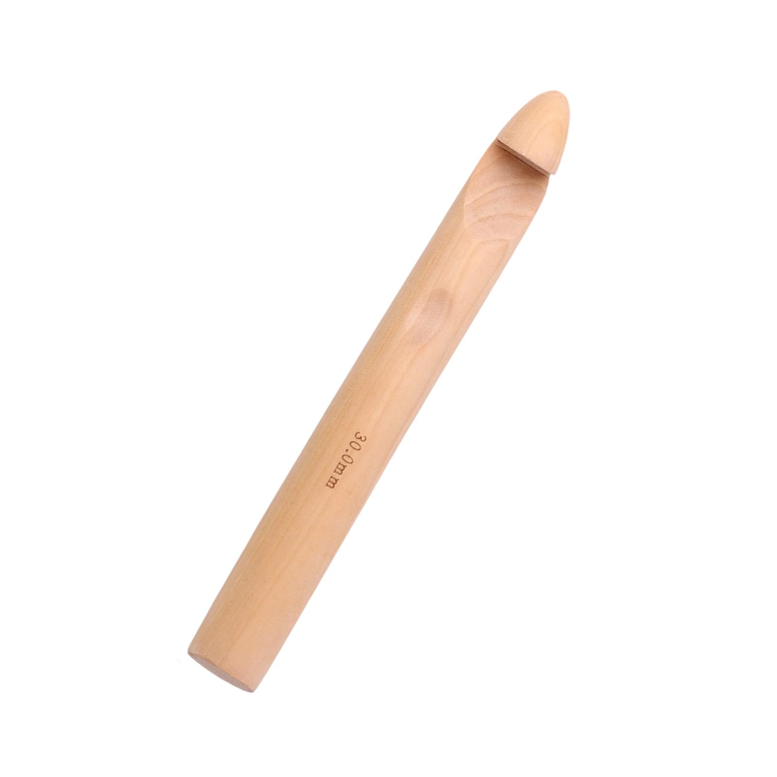 carotoe Wood Crochet Hook Ergonomic Handle Crochet Hook Knitting Needle for Knitting Sweater Scarf Gloves Blankets Hat Shawl Ergonomic Wood Craft