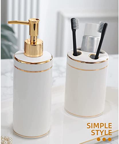 Cepillo de dientes taza for gárgaras accesorios de baño cerámica 6