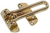 The Hillman Group 592542 Door Security Guard, Brass, 1-Pack