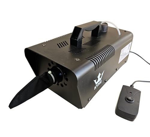 kyng snow machine 650w wired remote snow maker snowflake maker for dj parties christmas holidays parties
