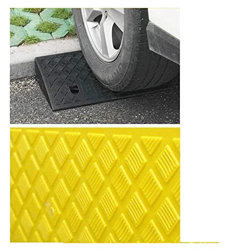 Rampas multifuncionales, tapete antideslizante de plástico para bicicleta y motocicleta, rampa fácil de instalar, 25x39x19 cm, color Dolphin Waves miniatura 3