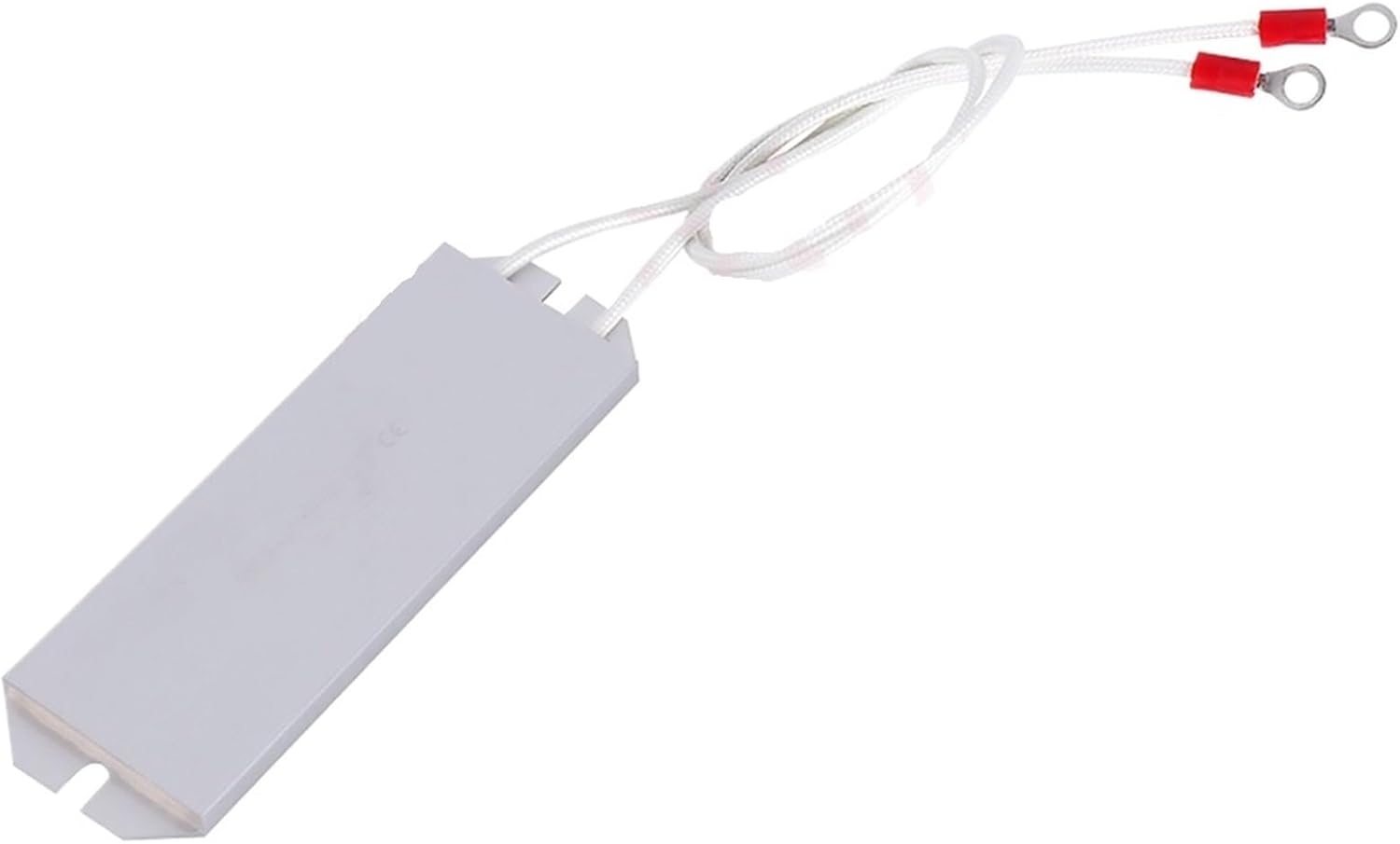 1PCS RXLB Aluminum Shell Servo Braking Resistor 60W 80W 100W 10R 20R 30R 50R 100R Ohm for Servo Motor Brake Buffe(80W 8x40x100MM,100 Ohm)
