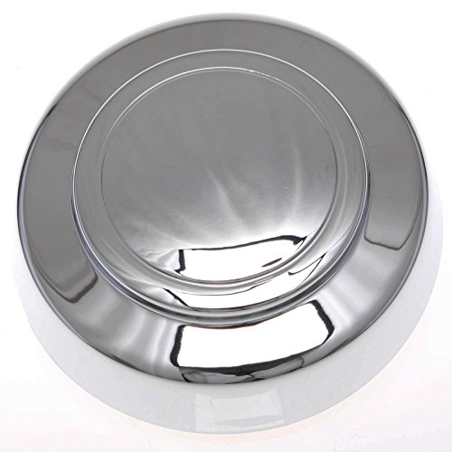 Cover Trend (Set Of 2 Piece) Chrome Front Center Cap, Aftermarket Fits 1995-2014 2Wd Ford Van E150 E250 E350 Truck F250 F350, Hub (3140-F; Chrome Plated Plastic) #TOP2