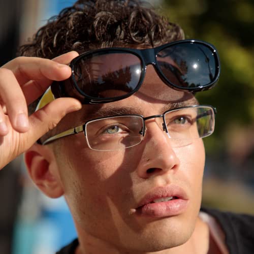 Polarized Wraparound Sunglasses | Wear Over Sunglasses | Fitover for Glasses4