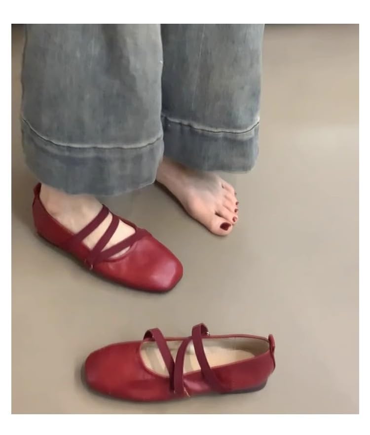 Sneakerina Ballet Sneaker Shoes Tennis & Racquet Sport Leather Flats Women Girls - Trendy Cute Casual Comfortable Walking Lightweight Running Y2K Retro Non Slip Elegant Athleisure Standing All Day4