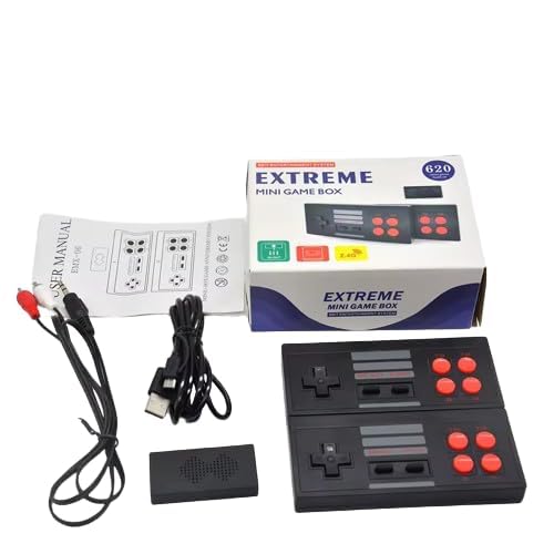 See full amazon price history chart for ELE ESPIRIT Extreme Mini Game Box, Plug & Play Wireless Video Game for Kids (8 bit Retro Built-in Games) for up to 2 Players Multi-Color ELE ESPIRIT Extreme Mini Game Box, Plug & Play Wireless Video Game for Kids (8 bit Retro Built-in Games) for up to 2 Players Multi-Color (B0D7SK47K1) Amazon Price History, Amazon Price Tracker