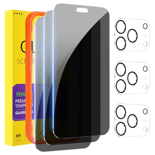 Image of PEHAEL for Phone 18 Pro Privacy Screen Protector+Camera Lens Protector