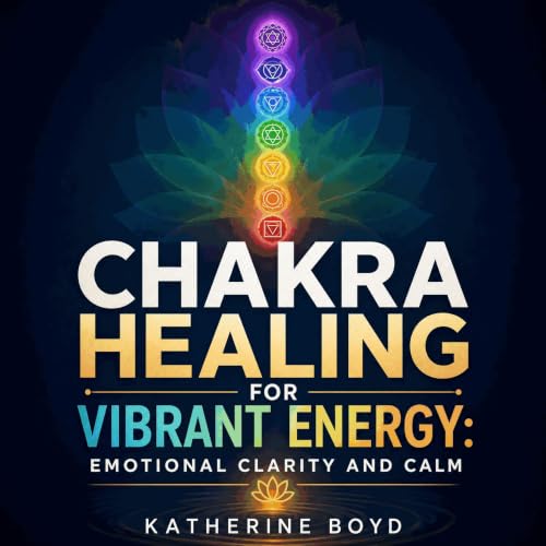 Chakra Healing for Vibrant Energy: Emotional Clarity and Calm Audiolibro Por Katherine Boyd arte de portada