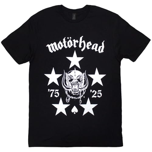 Motorhead 50 Years Bmg Logo T Shirt Size XL