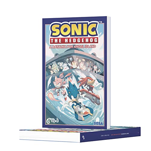 Sonic The Hedgehog – Volume 3: A batalha por Angel Island: ( ACOMPANHA PÔSTER E MARCADOR)