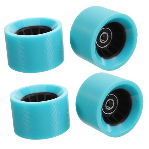 BESPORTBLE Outdoor Roller Skating Wheels 4 Pack Replacement Wheels 95a Pu for Surfaces