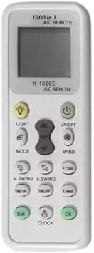 Feegow Air Conditioner Remote Control - Remote Control For Air Con Conditioning Controller Compatible With Most Brands And Models Of Air Conditioners