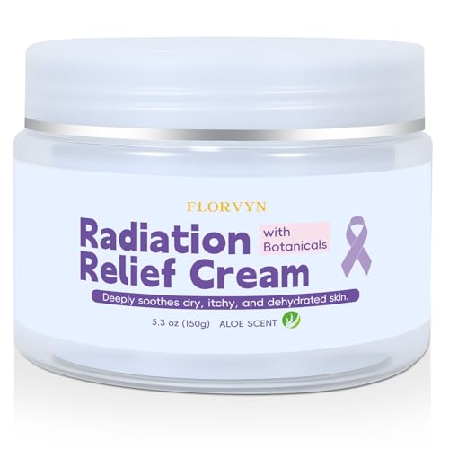 Radiation Burn Relief Cream, Soothing Moisture Cream for Sensitive Patients, Dry & Irritated Skin,...
