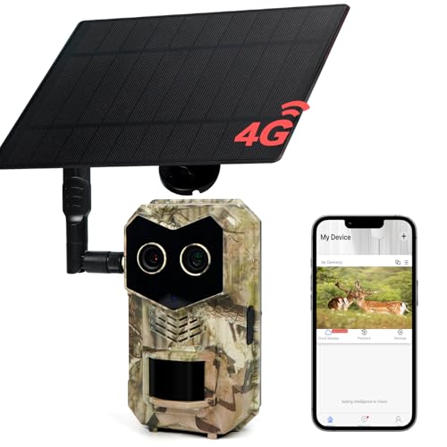 Hunting & Trail Dual Camera Solar Powered Game Camera