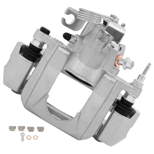 Image of cciyu 18B5299 Rear Left Brake Caliper With Bracket For Ford For Edge 2011-2014,For Lincoln For MKX 2011-2015