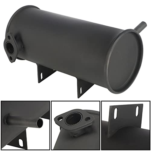 SEBLAFF Golf Cart Muffler Silencer 14396-G1 15460-G1 16547-G1 Replacement for 1976-1987 Gas 2 Cycle Golf Carts