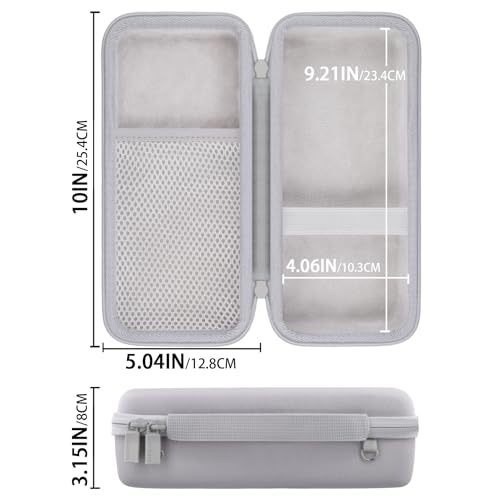 co2CREA Hard Travel Case Replacement for Bose New SoundLink Flex 2nd Gen/Bose SoundLink Flex Bluetooth Portable Speaker (Fog Grey Case)