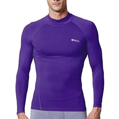 Mens purple compression shirt Outlet