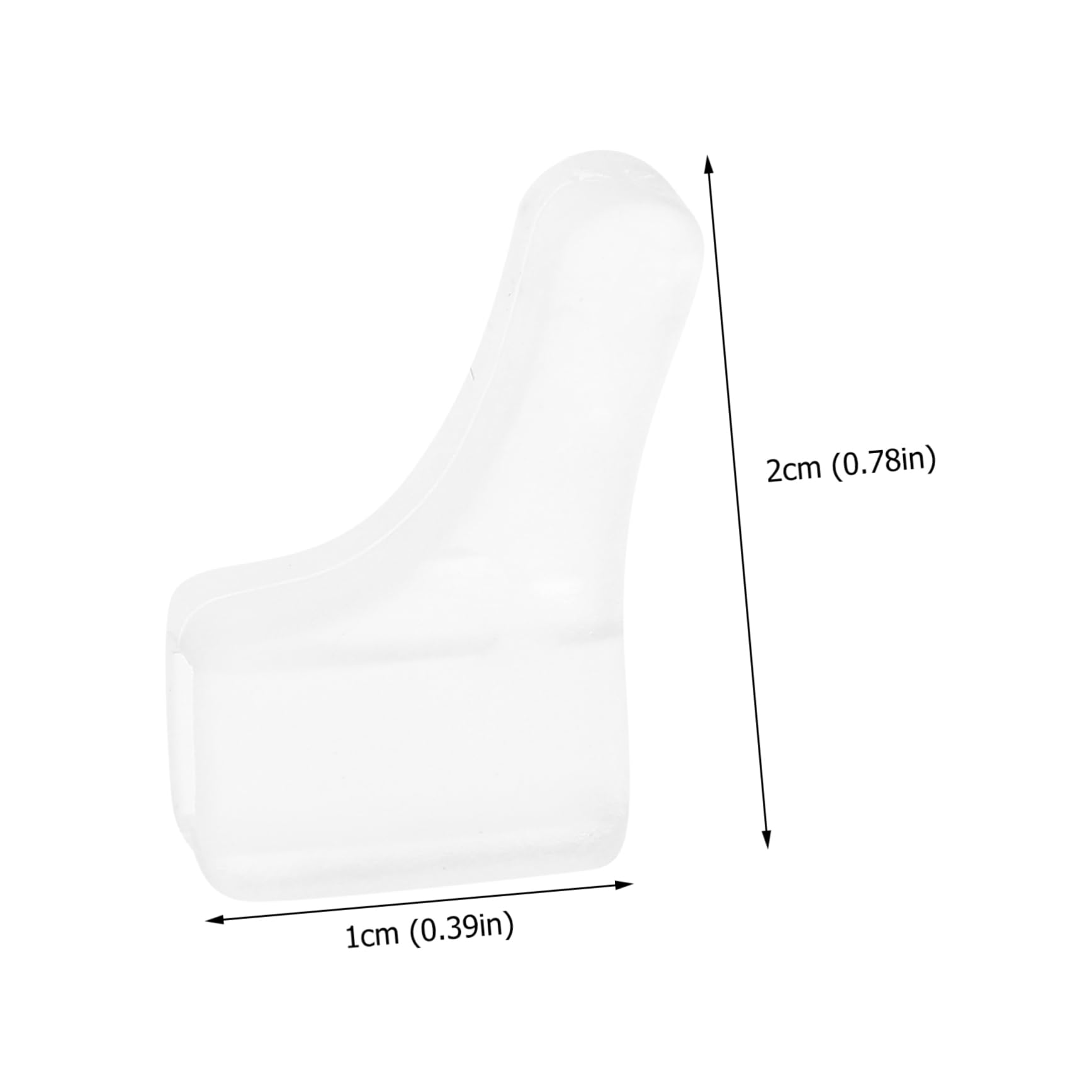 WOFASHPURET Sunglasses Silicone Grips 50pcs Eye Glasses Ear Grippers Anti-Slip Glasses Holder Comfortable for Running Fishing