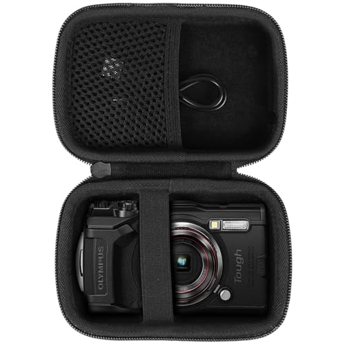 Funda rígida para cámara Olympus Tough TG-6/TG-7 negra miniatura 1