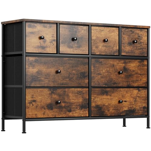 Clevich 8 cajones de Tela Tablero de Madera