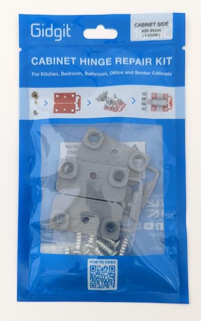 Cabinet Hinge Repair Kit (Grey)