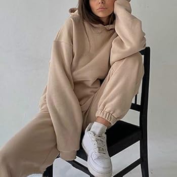 BIISDOST Joggingpak dames Baggy Y2K: vrijetijdspak trainingspak casual sport fitnesspak loopkleding bedrukt sportpakken loungewear 2-delig hoodie broek tracksuit streetwear, lila, S BIISDOST Joggingpak dames Baggy Y2K: vrijetijdspak trainingspak casual sport fitnesspak loopkleding bedrukt sportpakken loungewear 2-delig hoodie broek tracksuit streetwear, lila, S