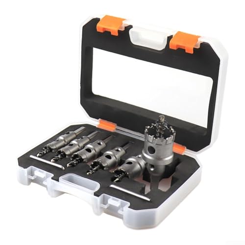 Set de Brocas Carburo TCT 16-35mm 8 Piezas FABULETTA miniatura 1