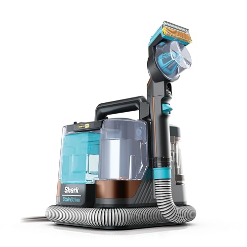Shark StainStriker HairPro Portable Carpet, Upholstery and Area Rug Cleaner with Pet Mess and Hair Tools, Self Cleaning, Perfect for Car Interiors, 4 and Pet Solution, Copper, PX251