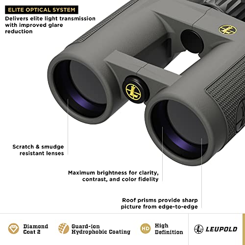 Image of Leupold BX-4 Pro Guide HD Binoculars, 8x42mm, Shadow Gray (172662)