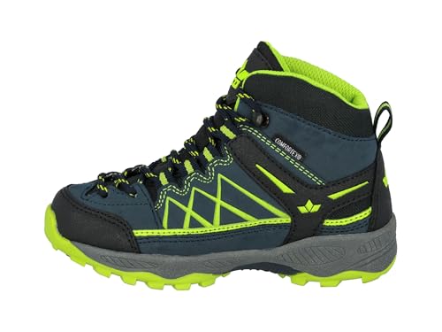 Lico Jungen Griffin High Cross-Laufschuh, Marine Schwarz Lemon, 31 EU