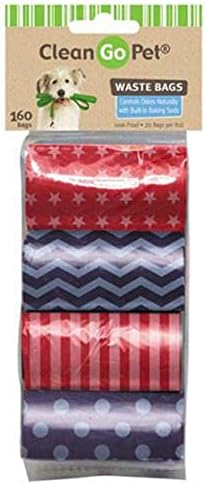 Clean Go Pet ZW9527 08 星条旗 ゴミ袋(8パック)