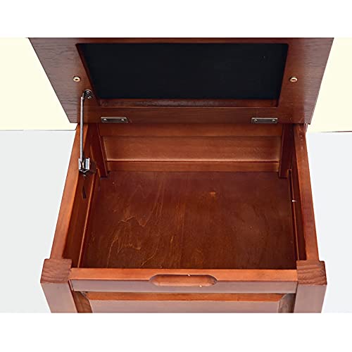 Banc à chaussures en bois avec coussin moelleux et meuble de rangement - 5