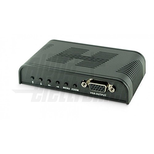 ALPHA ELETTRONICA - Convertidor de VGA a compuesto y S-Video - PC en el televisor - electrónica Alfa CT365 / 9