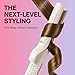 Cortex Beauty 360° Airflow Styler Curling Iron | 2-in-1 Hair Straightener and Curler with Cool Air Flow Vents | Professional Flat Iron with Ionic Wand to Lock in Curls for Long & Short Hair, White