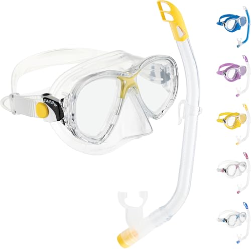 Cressi Marea Junior y Top Combo con cristal templado y silicona estanca