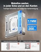 ECOVACS WINBOT W3 OMNI Fensterputzroboter mit Multifunktionsstation, Automatische Reinigung der Wischpads, Intelligente Reinigung entlang der Ränder, Sprühen mit drei Düsen, App-Steuerung – Ansicht 3