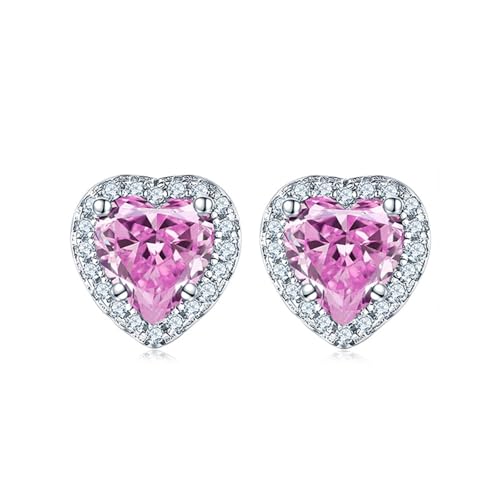 Boucles d'oreilles cœur argent 925, le cadeau idéal pour femme