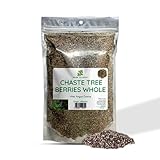 Herb To Body Chaste Tree Berry Whole – 4oz, Wildcrafted and Dried Vitex Berry for Chasteberry Tea for Women’s Wellness