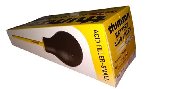 GANAPATHI Batteries & INVERTERS Generic Acid Filler - Small Pack of 2